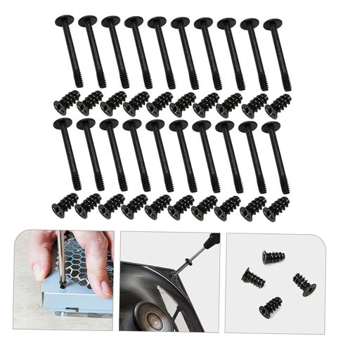 Kisangel Long and Short Self Tapping Screws Kit 50pcs for Computer Case Fan and Cooler Mounting, Compatible with PC Cooling Systems and Power Supply Installation in Saudi Arabia