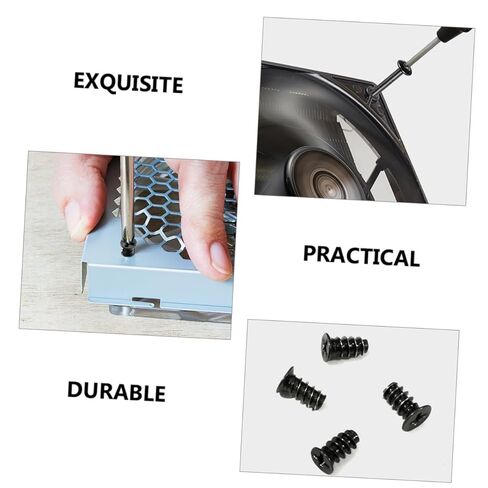 Kisangel Long and Short Self Tapping Screws Kit 50pcs for Computer Case Fan and Cooler Mounting, Compatible with PC Cooling Systems and Power Supply Installation in Saudi Arabia