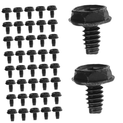 Veemoon 100pcs Black 6#-32x6mm Computer Case Pci Slot Screws with Thumbscrews and Power Supply Fasteners for Desktop Maintenance and Chassis Assembly in Saudi Arabia