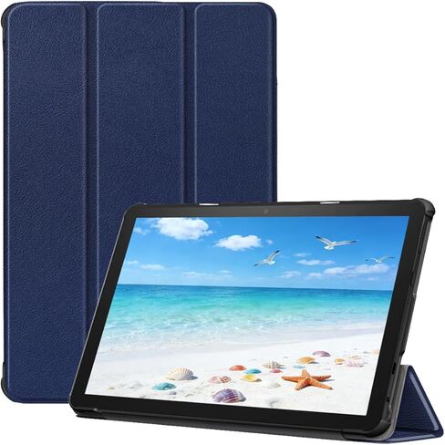 حافظة للكمبيوتر اللوحي Fire HD مقاس 10 بوصات (الجيل الثالث عشر، إصدار 2023)، غطاء حامل ثلاثي الطي من Wyhfyh مع تنبيه/غفو تلقائي وبطانة ناعمة من الألياف الدقيقة، متوافق مع الكمبيوتر اللوحي LG/Fire مقاس 10 بوصات، أسود in Saudi Arabia