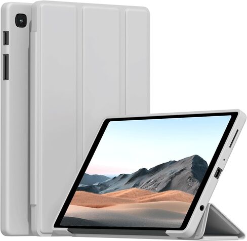 Case for Samsung Galaxy Tab A7 Lite 8.7 Inch 2021 (Model: SM-T220/T225/T227), Slim Lightweight Trifold Stand Cover with Soft TPU Back Shell, Blue in Kuwait
