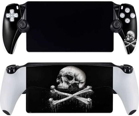 ملصق Skinit المخصص للألعاب متوافق مع مشغل PlayStation Portal Remote - تصميم Alchemy Carta Blackbloods Bones المرخص رسميًا in Saudi Arabia