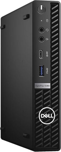 كمبيوتر مكتبي Dell OptiPlex 5000 5080 - Intel Core i7 الجيل العاشر i7-10700 ثماني النواة (8 النواة) 2.90 جيجا هرتز - 16 جيجا بايت رام DDR4 SDRAM - 256 جيجا بايت SSD - كمبيوتر شخصي صغير - Windows 10 Pro 64 بت - Intel UHD Graphics 630 D in Kuwait