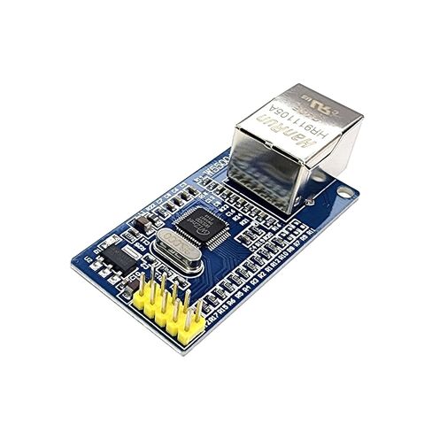 وحدة شبكة W5500 Ethernet TCP/IP مع منفذ RJ45، واجهة SPI، متوافقة مع Arduino، ESP32، ESP8266، وحدات تحكم دقيقة 5V/3.3V، مشاريع IoT، قطعتان in Saudi Arabia