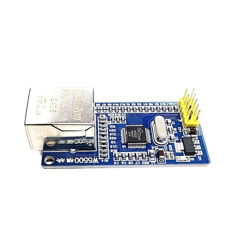 وحدة شبكة W5500 Ethernet TCP/IP مع منفذ RJ45، واجهة SPI، متوافقة مع Arduino، ESP32، ESP8266، وحدات تحكم دقيقة 5V/3.3V، مشاريع IoT، قطعتان in Saudi Arabia
