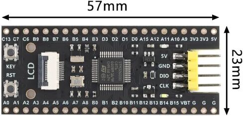 2Pcs STM32G030C8T6 STM32 Development Board 64K Flash 8K SRAM SPI LCD Interface System Board STM32 System Board 37 IO Ports in Kuwait