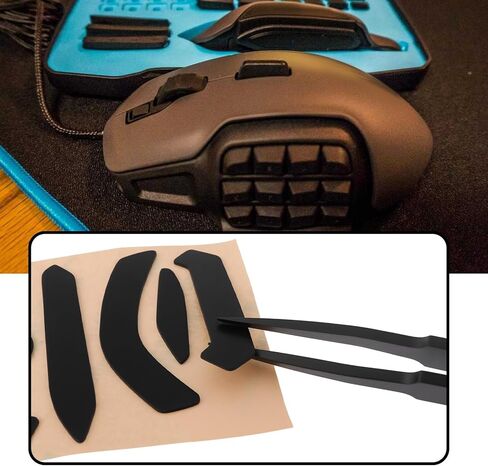مجموعتان من وسادات أقدام الفأرة المتوافقة مع ملصقات قدم الفأرة Roccat Nyth PTFE in Saudi Arabia