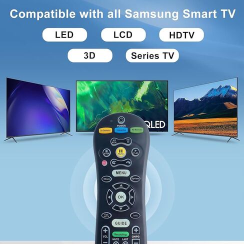 جهاز تحكم عن بعد عالمي S30 للتلفزيون وجهاز الاستقبال AT&T، استبدال سهل للتحكم عن بعد عالمي، توافق واسع للتحكم عن بعد يعمل مع أنظمة التلفزيون وجهاز فك التشفير in Kuwait