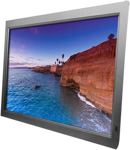 إطار صور رقمي مقاس 18.5 بوصة 1366 * 768 تقويم عالي الدقة لمشغل الصور/الموسيقى/الفيديو مع جهاز تحكم عن بعد إطار صور رقمي مزخرف، أسود in Kuwait