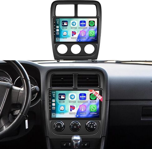 Roinvou 2+64G Radio for Dodge Caliber 2010 2011 2012 Android 13 Car Stereo Wireless Carplay, 9 inch Touch Screen for Caliber Android Auto + Backup Camera in Saudi Arabia