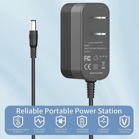 9V Charger for Electric Lunch Box Replacement for East Oak HM899 HM935 HM945 7.4V Battery Cordless Electric Lunch Box Adapter Charger in Kuwait