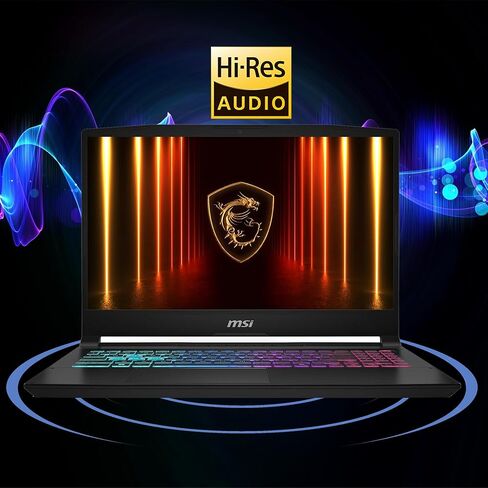 msi Katana 15 HX Gaming Laptop 15.6" QHD IPS 165Hz (100% DCI-P3) Intel 16-core i7-14650HX (>i9-12900H) 32GB DDR5 2TB SSD GeForce RTX 5070 DLSS4 (Up to 798 AI Tops) RGB Backlit Type-C Win11 ICP Hub in Saudi Arabia