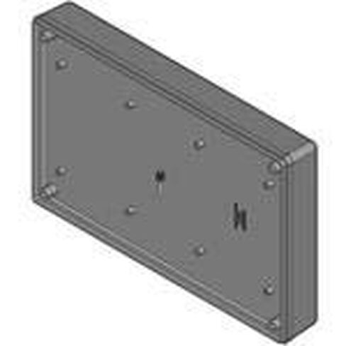 Hammond Manufacturing, 1599KGY-B, Black Acrylonitrile Butadiene Styrene Wall Mount Hand Held Enclosure (5 Item/s) in Saudi Arabia