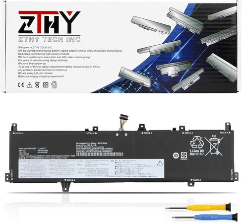 ZTHY 57Wh L19M3PF6 Laptop Battery Replacement for Lenovo Ideapad 5-15IIL05 5-15ARE05 5-15ITL05 5-15ARE05 5 15IAL7 5 15ABA7 Series L19L3PF2 L19C3PF5 L19M4PF1 L19L4PF1 L19C4PF1 L19D3PF3 L19C3PF4 11.52V in Saudi Arabia