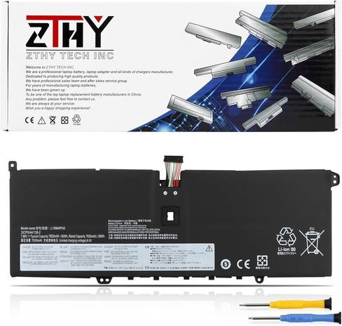 ZTHY 57Wh L19M3PF6 Laptop Battery Replacement for Lenovo Ideapad 5-15IIL05 5-15ARE05 5-15ITL05 5-15ARE05 5 15IAL7 5 15ABA7 Series L19L3PF2 L19C3PF5 L19M4PF1 L19L4PF1 L19C4PF1 L19D3PF3 L19C3PF4 11.52V in Saudi Arabia
