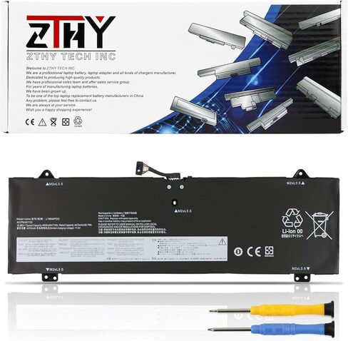 ZTHY 57Wh L19M3PF6 Laptop Battery Replacement for Lenovo Ideapad 5-15IIL05 5-15ARE05 5-15ITL05 5-15ARE05 5 15IAL7 5 15ABA7 Series L19L3PF2 L19C3PF5 L19M4PF1 L19L4PF1 L19C4PF1 L19D3PF3 L19C3PF4 11.52V in Saudi Arabia