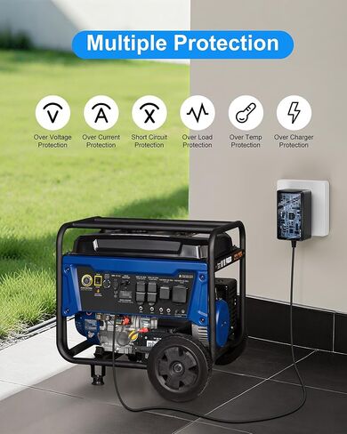 محول تيار متردد/تيار مستمر لمولد وستنجهاوس WGen9500DF WGen9500 WGen12000 WGen3600DF iGen4500 WPro12000DF WPro8500 XY YP-018 EC12 511076 استبدال الشاحن in Kuwait