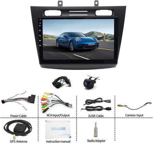 Android 14 Car Stereo Radio for Ford Transit Connect 2010 2011 2012 2013 2014 with Wireless Carplay Android Auto, 10.1'' Touch Screen Head Unit GPS, WiFi, Bluetooth, FM, SWC, Mic, Backup Cam 2+32G in Saudi Arabia