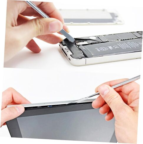 2Pcs Stainless Steel Repair Pry Tool Thin Double End Opening Spudger for Mobile Phones Tablets and Laptops Durable Electronics Prying Tools for Easy Disassembly in Saudi Arabia
