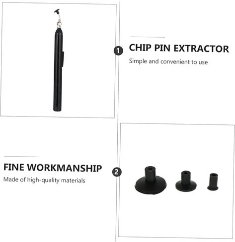 TEHAUX Professional IC Chip Extractor Vacuum Sucking Pen Anti-Static Chip Puller Tool for Electronics Non-Slip Component Removal Tool 1 Pc in Saudi Arabia