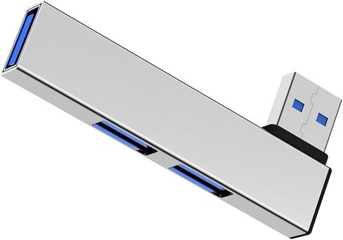 90 درجة USB نوع C محاور محطة إرساء 4 ميناء نقل البيانات المتوسع سريع USB3.0 لأجهزة الكمبيوتر المحمول متعدد المنافذ محول in Kuwait