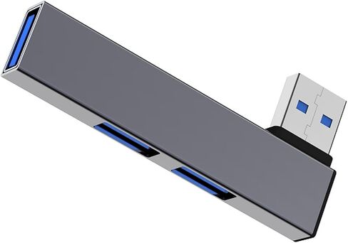 90 درجة USB نوع C محاور محطة إرساء 4 ميناء نقل البيانات المتوسع سريع USB3.0 لأجهزة الكمبيوتر المحمول متعدد المنافذ محول in Kuwait
