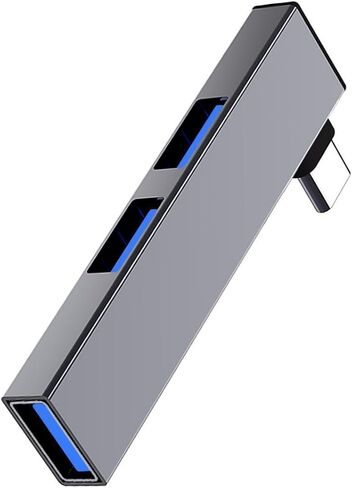90 درجة USB نوع C محاور محطة إرساء 4 ميناء نقل البيانات المتوسع سريع USB3.0 لأجهزة الكمبيوتر المحمول متعدد المنافذ محول in Kuwait