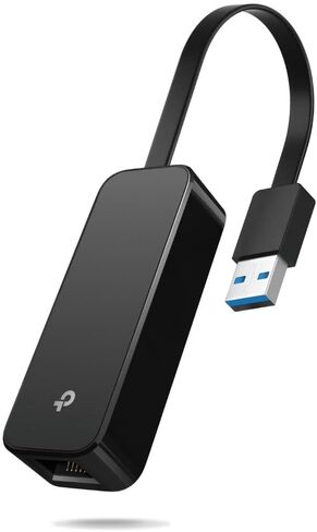 TP-Link UE330C USB-C 3.0 إلى Ethernet Adapter | Portable 3-Port USB-A 3.0 Hub W/ 1 Gigabit RJ45 Ethernet Port | محول شبكة الكمبيوتر المحمول | التوصيل والتشغيل | يدعم الفوز 7/8/8.1/10/11 ، Mac OS X (10.9-10.15) in Kuwait