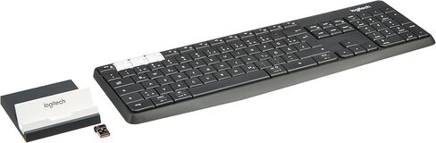 Logitech K375s Keyboard - Wireless Connectivity - Bluetooth/RF - Graphite, Off White in Saudi Arabia