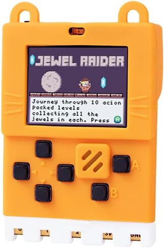 Meowbit Educational Coding Development Board for Teens, Supports MakeCode Arcade & MicroPython, STEM Programming Kit for Beginners in Saudi Arabia