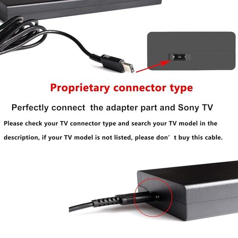 كابل شحن DC لمزامنة البيانات متوافق مع تلفزيون Sony 1-849-638-11 Sony Bravia TV XBR-55X930D XBR-55X930E XBR-65X900E XBR-65X905E XBR-65X907E XBR-65X930D XBR-65X935D XBR-65X937D in Saudi Arabia