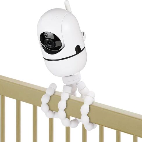 حامل ثلاثي لمراقبة الأطفال لـ HelloBaby HB65/HB40/HB6550/HB66/HB6339/HB6550 Pro، ANMEATE SM935E، حامل كاميرا أطفال مرن قم بتوصيل الكاميرا الخاصة بك أينما تريد in Saudi Arabia