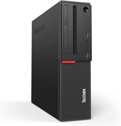 كمبيوتر سطح المكتب Lenovo ThinkCentre M900 SFF للألعاب، Intel Core i7-6700 3.40 جيجا هرتز، بطاقة رسومات GT 1030، 16 جيجا DDR4 256 جيجا SSD 2 تيرابايت HDD، واي فاي بلوتوث، DVD-RW، ماوس لوحة مفاتيح لاسلكي، Windows 10 Pro (متجدد) in Kuwait