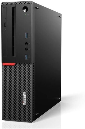 كمبيوتر سطح المكتب Lenovo ThinkCentre M900 SFF للألعاب، Intel Core i7-6700 3.40 جيجا هرتز، بطاقة رسومات GT 1030، 16 جيجا DDR4 256 جيجا SSD 2 تيرابايت HDD، واي فاي بلوتوث، DVD-RW، ماوس لوحة مفاتيح لاسلكي، Windows 10 Pro (متجدد) in Kuwait