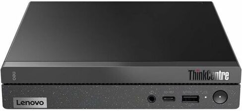 Lenovo ThinkCentre neo 50q Gen 4 12M2000PUX Tiny Thin Client Celeron 7305 1.10 جيجا هرتز - أسود - شريحة Intel - ذاكرة وصول عشوائي DDR4 SDRAM سعة 8 جيجابايت - DDR4-3200/PC4-25600 - رسومات SSD UHD سعة 256 جيجابايت - جيجابت إيثرنت - Linux in Kuwait