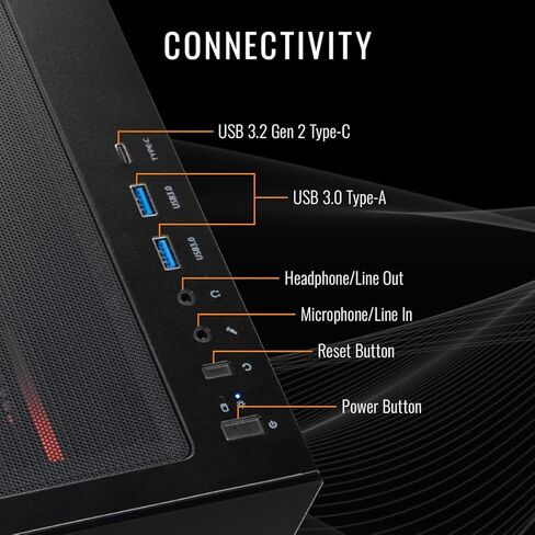 سطح المكتب للألعاب Thermaltake LCGS View 5860T-270 (AMD Ryzen™ 7 5800X3D، ToughRam DDR4 3600Mhz 32GB ذاكرة RGB، NVIDIA® GeForce RTX™ 5060 Ti 8GB، 1 تيرابايت NVMe M.2، WiFi، Windows 11) V27B-B55K-56T-LCS in Saudi Arabia