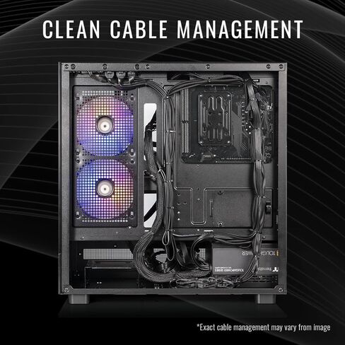 سطح المكتب للألعاب Thermaltake LCGS View 5860T-270 (AMD Ryzen™ 7 5800X3D، ToughRam DDR4 3600Mhz 32GB ذاكرة RGB، NVIDIA® GeForce RTX™ 5060 Ti 8GB، 1 تيرابايت NVMe M.2، WiFi، Windows 11) V27B-B55K-56T-LCS in Saudi Arabia