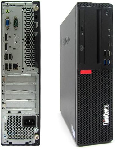 Lenovo ThinkCentre M720 SFF Desktop Intel i7-9700 حتى 4.70 جيجا هرتز 16 جيجا DDR4 جديد 512 جيجا NVMe SSD مدمج AX210 Wi-Fi 6E BT شاشة مزدوجة تدعم لوحة المفاتيح اللاسلكية والماوس Win11 Pro (متجدد) in Saudi Arabia
