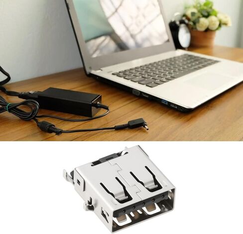 SING F LTD 5 قطع من النوع A أنثى USB 3.0 9-Pin موصل متوافق مع أجهزة الكمبيوتر المحمولة المحمولة USB استبدال منفذ الشحن in Kuwait