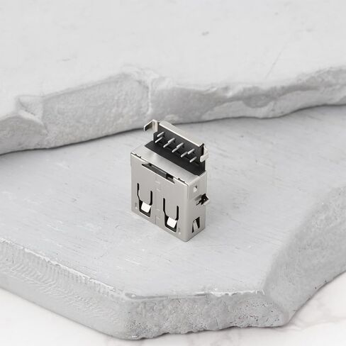 SING F LTD 5 قطع من النوع A أنثى USB 3.0 9-Pin موصل متوافق مع أجهزة الكمبيوتر المحمولة المحمولة USB استبدال منفذ الشحن in Kuwait