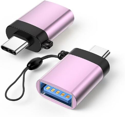USB-C Male to USB A Female Adapter Converter OTG Type C Android Phone,Durable, Compact & Travel-Friendly USB 4-Pack in Saudi Arabia