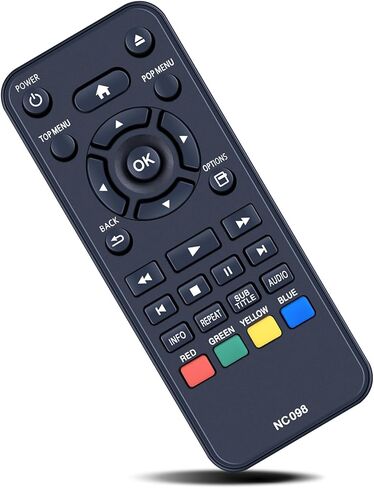 NC098 NC098UL Replacement Remote Control for Philips Disc DVD Player BDP1502 BDP1502F7 BDP1502/F7 BDP1502 F7 BDP1502/F7A BDP1502/F7B BDP1502F7A BDP1502F7B in Saudi Arabia