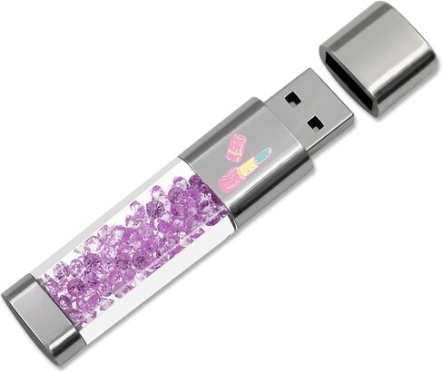 USB Flash Drive 64GB, Techkey External Memory Photo Keeper Storage Stick for Picture/Video/Data Saver/Backup V1.98 High Speed Thumb/Jump/Hard Drives-Heather in Saudi Arabia