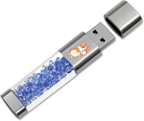 USB Flash Drive 64GB, Techkey External Memory Photo Keeper Storage Stick for Picture/Video/Data Saver/Backup V2.43 High Speed Thumb/Jump/Hard Drives-Teal Blue in Saudi Arabia