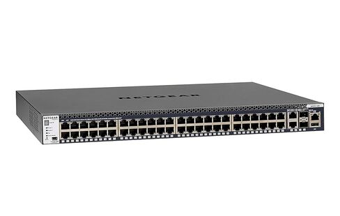Netgear GSM4352S M4300-52G 48-Port 1G محول مُدار قابل للتكديس مع 2x 10GBASE-T و2x SFP+ وصلات صاعدة [بدون PoE] (متجدد) in Kuwait