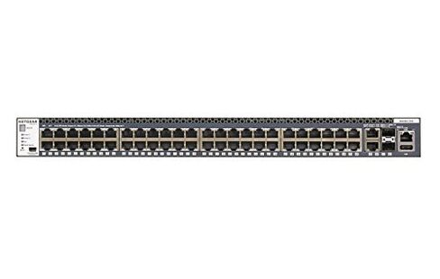 Netgear GSM4352S M4300-52G 48-Port 1G محول مُدار قابل للتكديس مع 2x 10GBASE-T و2x SFP+ وصلات صاعدة [بدون PoE] (متجدد) in Kuwait