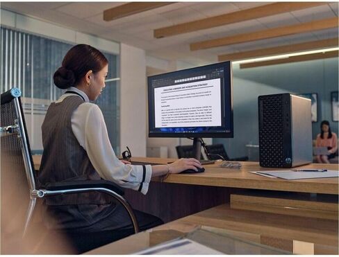كمبيوتر مكتبي HP ProDesk 4 G1i - Intel Core Ultra 7 265 - تقنية vPro - 16 جيجابايت - 512 جيجابايت SSD - Tower - جاك أسود - شريحة Intel Q870 - Windows 11 Pro - Intel DDR5 SDRAM - لوحة مفاتيح باللغة الإنجليزية - 280 وات in Kuwait