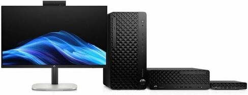 كمبيوتر مكتبي HP ProDesk 4 G1i - Intel Core Ultra 7 265 - تقنية vPro - 16 جيجابايت - 512 جيجابايت SSD - Tower - جاك أسود - شريحة Intel Q870 - Windows 11 Pro - Intel DDR5 SDRAM - لوحة مفاتيح باللغة الإنجليزية - 280 وات in Kuwait