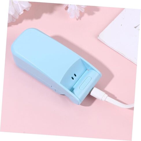 مروحة USB صغيرة محمولة مزدوجة الرأس قابلة للطي ومروحة تبريد الهواء خفيفة الوزن قابلة لإعادة الشحن مع سرعات للسفر في الهواء الطلق واستخدام الصيف in Kuwait