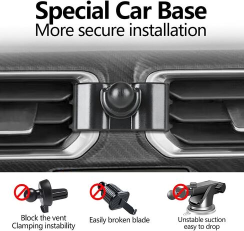 Car Magnetic Phone Mount for Ford Mustang 2024 2025 2026 Auto Interior Accessories Best Cellphone Holder Mobile Cradle Cell Phones Navigation Charging Screen Magnet Stand Accessory in Saudi Arabia